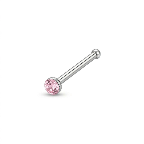 DOT TERMINAL INVISIBLE, CAJA REDONDA ACERO BLANCO CIRCÓN ROSA