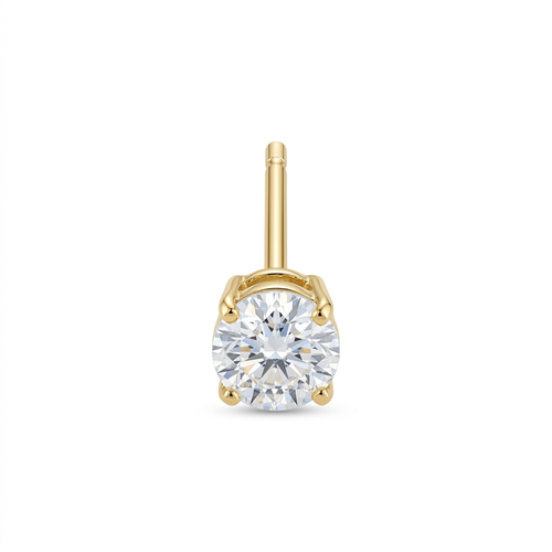 TOP ESTÁNDAR SOLITARIO UÑAS REDONDA ORO 730 AMARILLO CIRCÓN BLANCO
