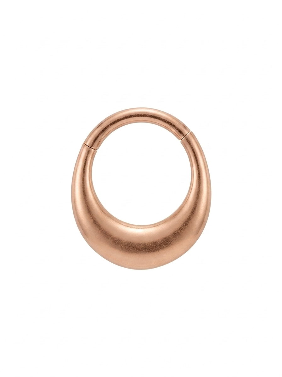 LUP CLICKER INVISIBLE FORMA V TITANIO ROSA