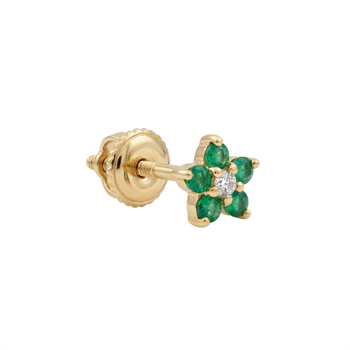 LABRET LADY DI ORO 750 AMARILLO ESMERALDA