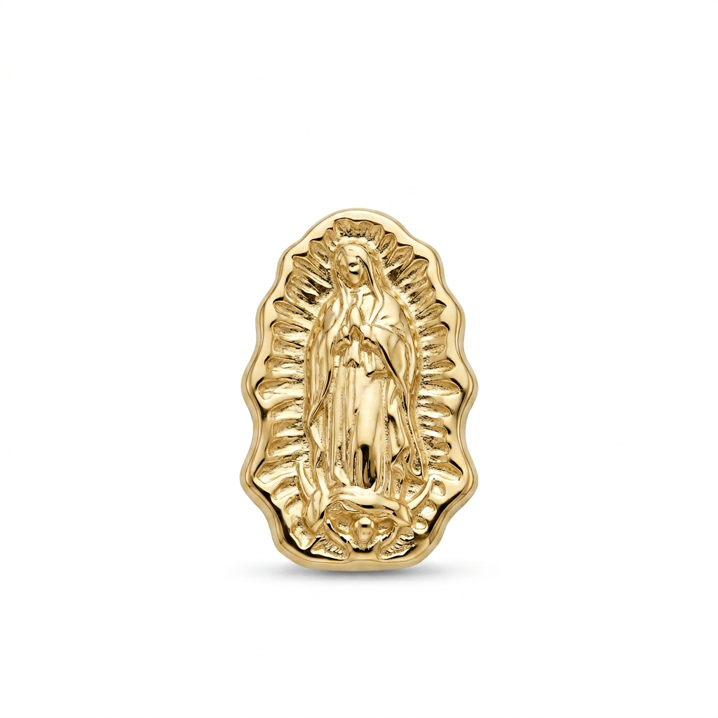 TOP ESTÁNDAR VIRGEN DE GUADALUPE ORO 730 AMARILLO