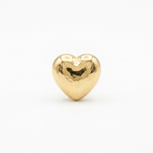 TOP ESTÁNDAR CORAZÓN VOLUMEN LISO ORO 730 AMARILLO