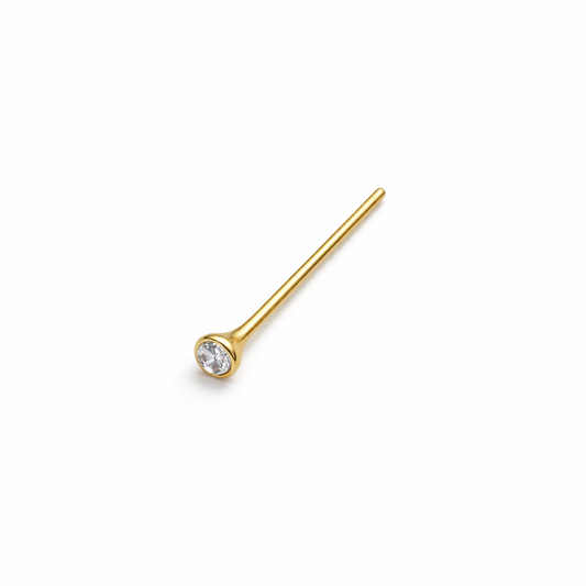 TOP EXTA LARGO SOLITARIO CAJA REDONDA ORO 730 AMARILLO CIRCÓN BLANCO