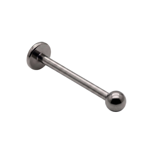 LABRET ESFERA LISA TITANIO BLANCO